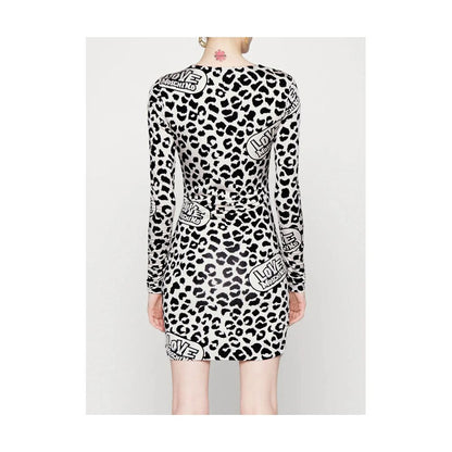 Love Moschino White Viscose Women Dress by Love Moschino