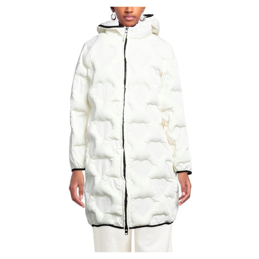 Veste longue matelassée Love Moschino Chic Heart