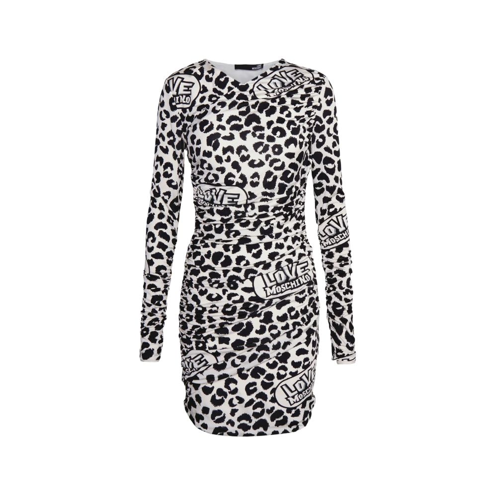 Love Moschino White Viscose Women Dress by Love Moschino
