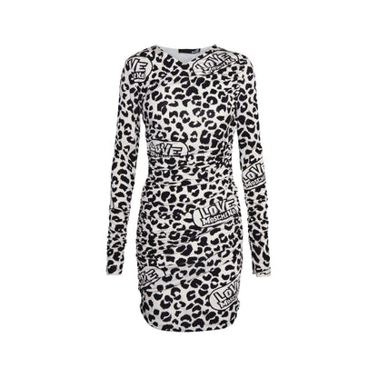 Love Moschino White Viscose Women Dress by Love Moschino