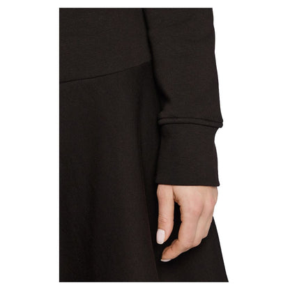 Love Moschino Chic Embossed Logo Cotton Blend Dress by Love Moschino