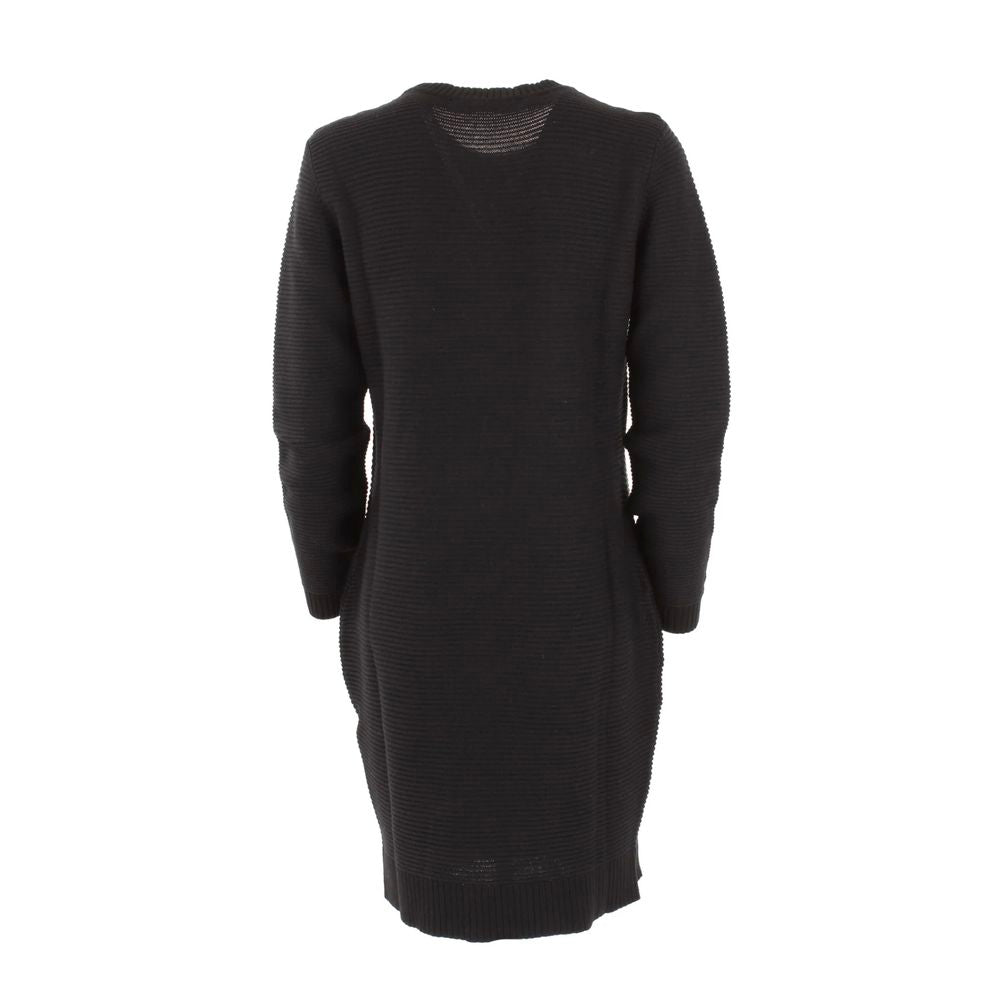 Love Moschino Chic Heart Pattern Knit Wool-Blend Dress by Love Moschino