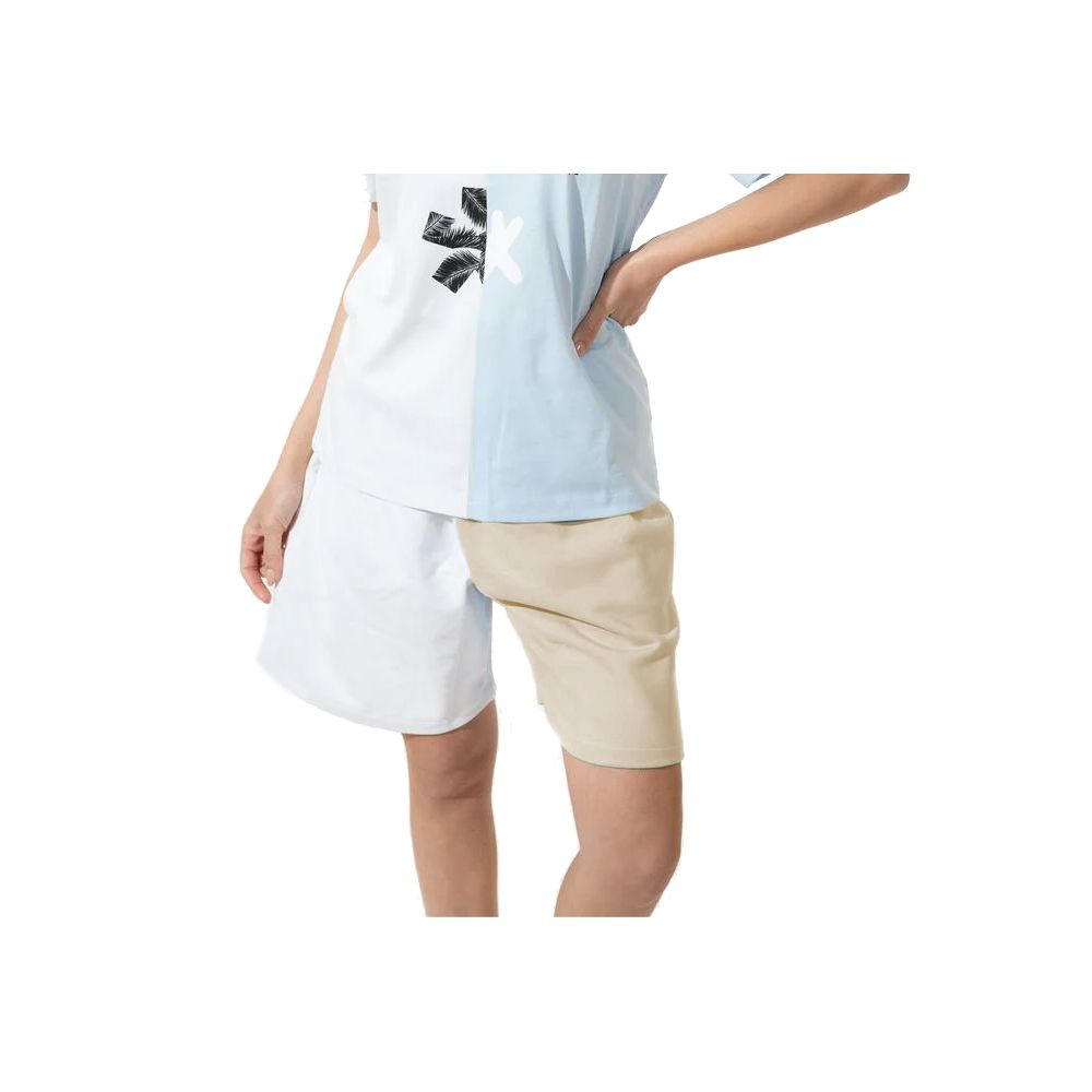 Short chic bicolore à logo Comme des Garçons Fuckdown