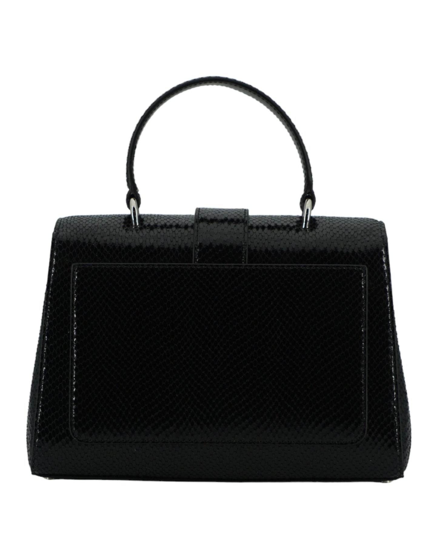 Sac à bandoulière Jimmy Choo en cuir noir avec poignée supérieure