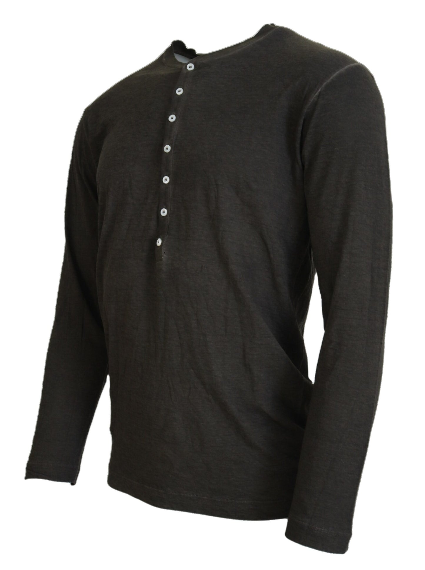 Dsquared² Gray Cotton Linen Long Sleeves Pullover Sweater by Dsquared²