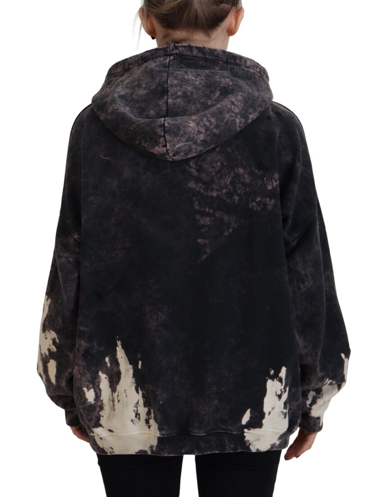 Dsquared² Multicolor Dye Cotton Hoodie Sweatshirt Sweater by Dsquared²
