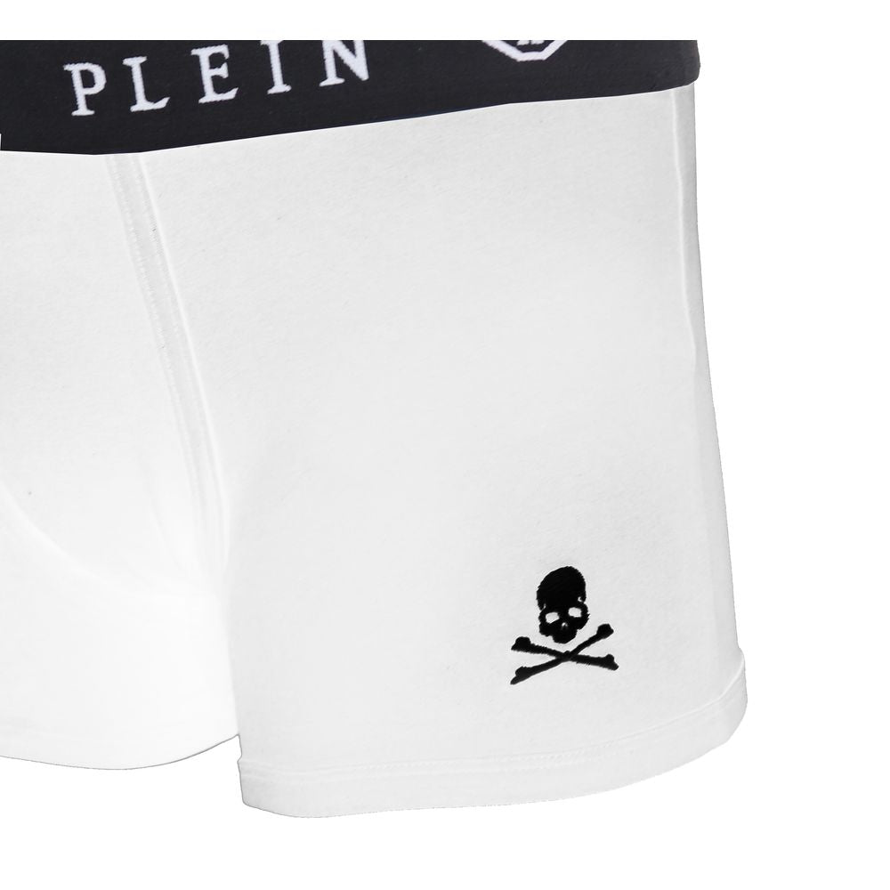 Boxer Philipp Plein en coton blanc pour homme