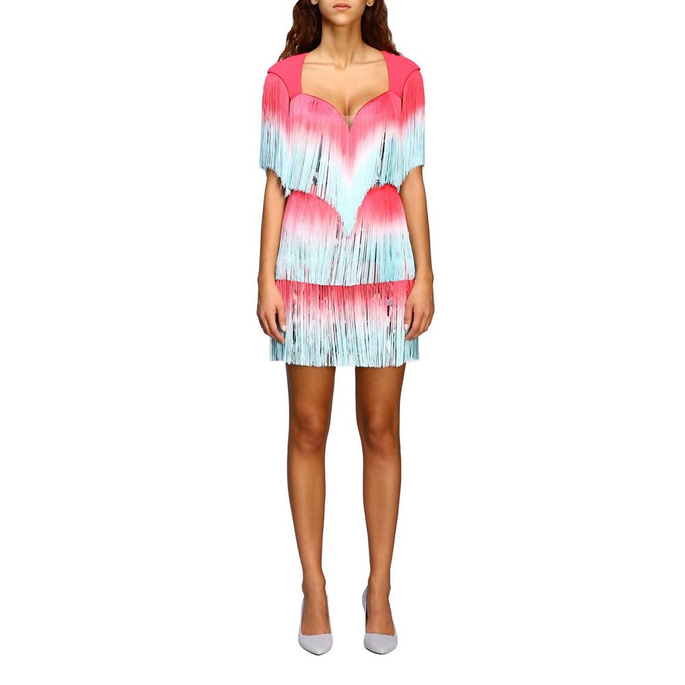 Elisabetta Franchi Pink Polyester Women Dress by Elisabetta Franchi