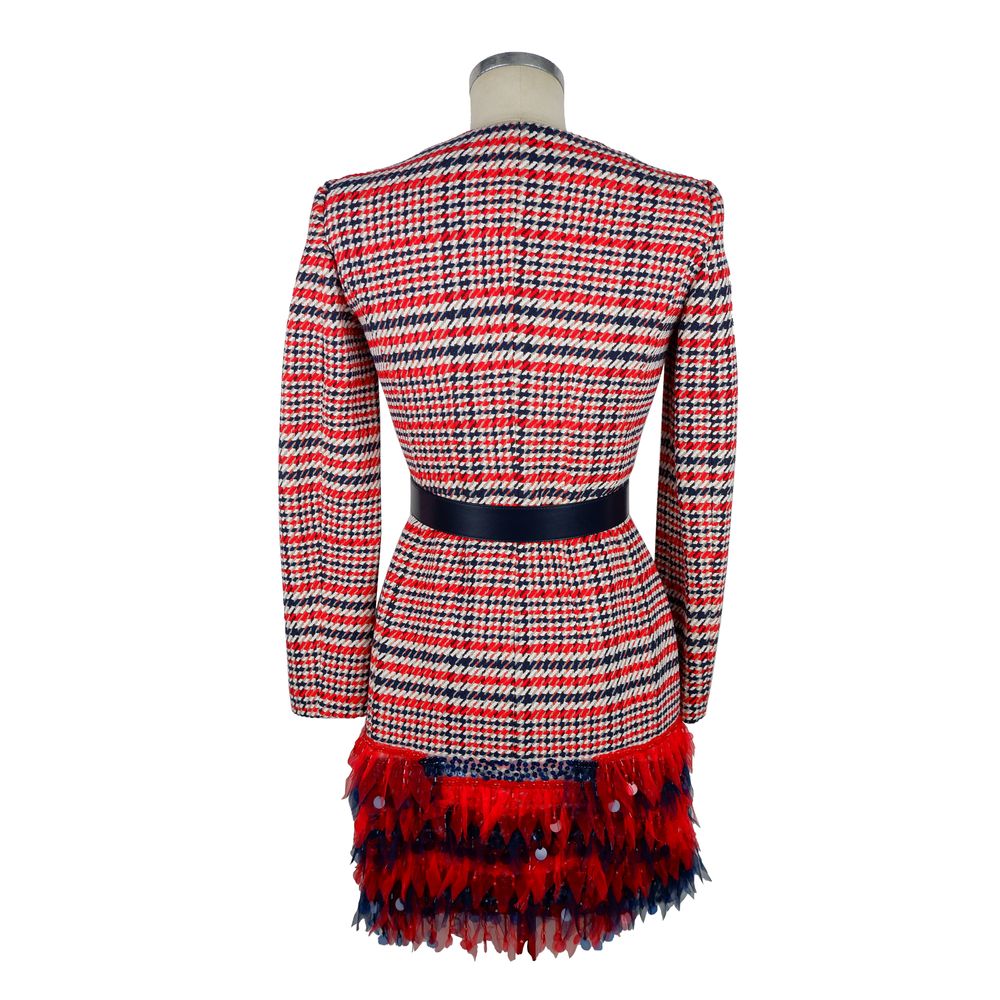 Elisabetta Franchi Red Cotton Women Dress by Elisabetta Franchi