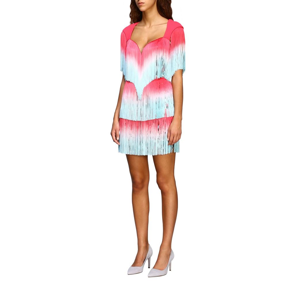 Elisabetta Franchi Pink Polyester Women Dress by Elisabetta Franchi