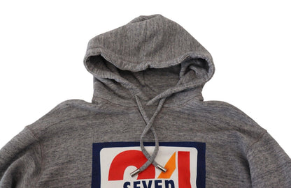 Dsquared² Gray Logo Print Cotton Hoodie Sweatshirt Sweater by Dsquared²