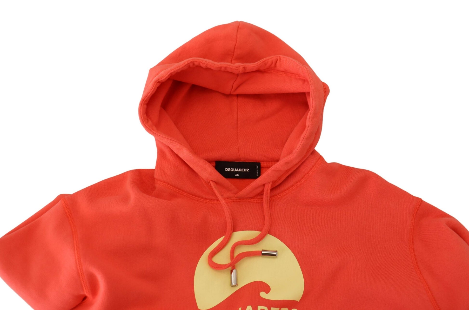 Dsquared² Pink Logo Print Cotton Hoodie Sweatshirt Sweater by Dsquared²