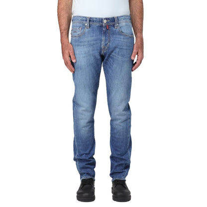 Tramarossa Blue Cotton Men's Jeans by Tramarossa