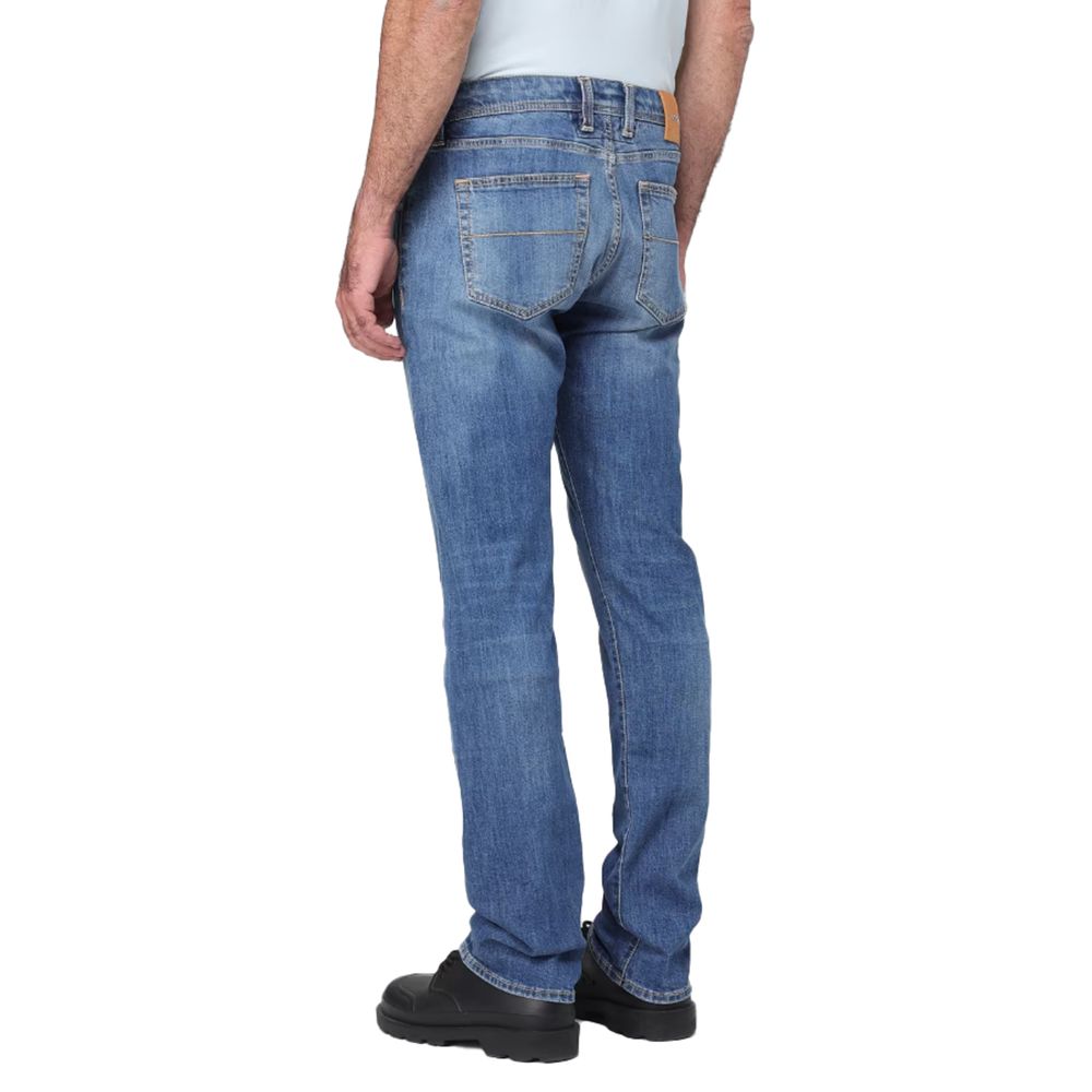 Tramarossa Blue Cotton Men's Jeans by Tramarossa