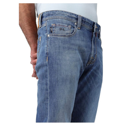 Tramarossa Blue Cotton Men's Jeans by Tramarossa