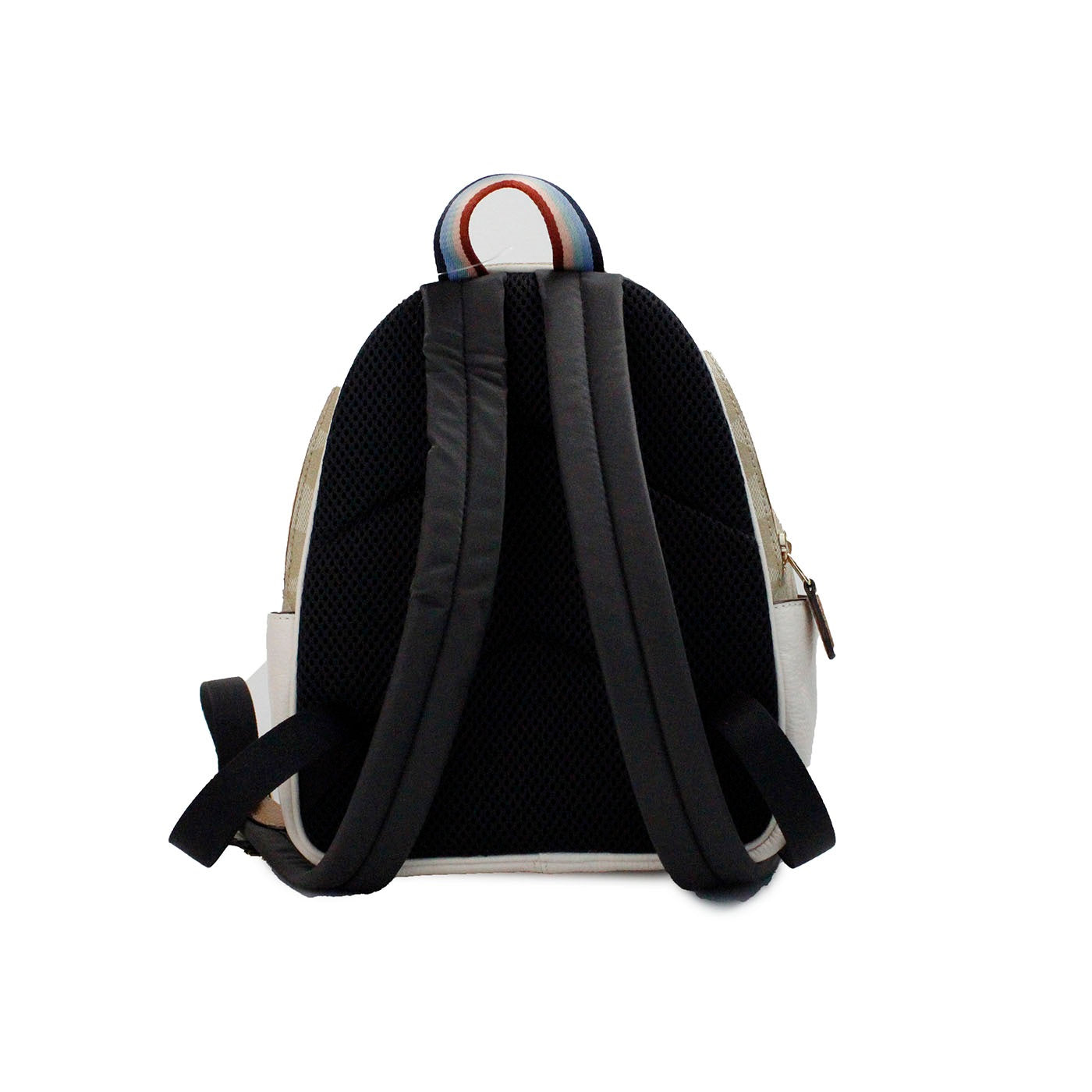 Sac à dos à bandoulière COACH Mini Court Signature Motif Poire, sac à dos, sac à dos, couleur caramel craie
