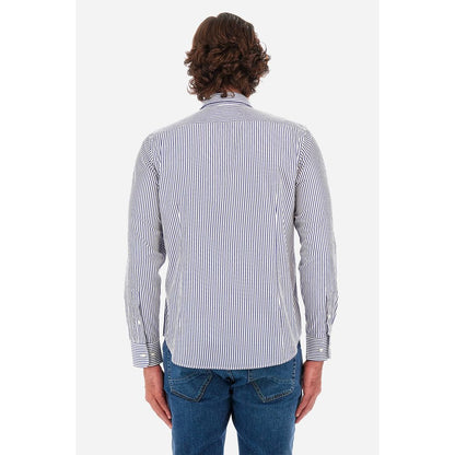 La Martina White Cotton Shirt by La Martina