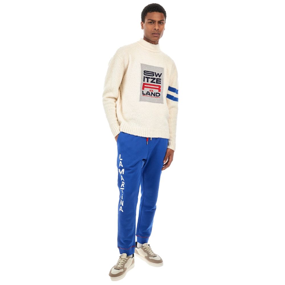 La Martina White Polyamide Sweater by La Martina