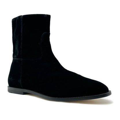 Bottines Off-White en cuir de veau noir pour femme