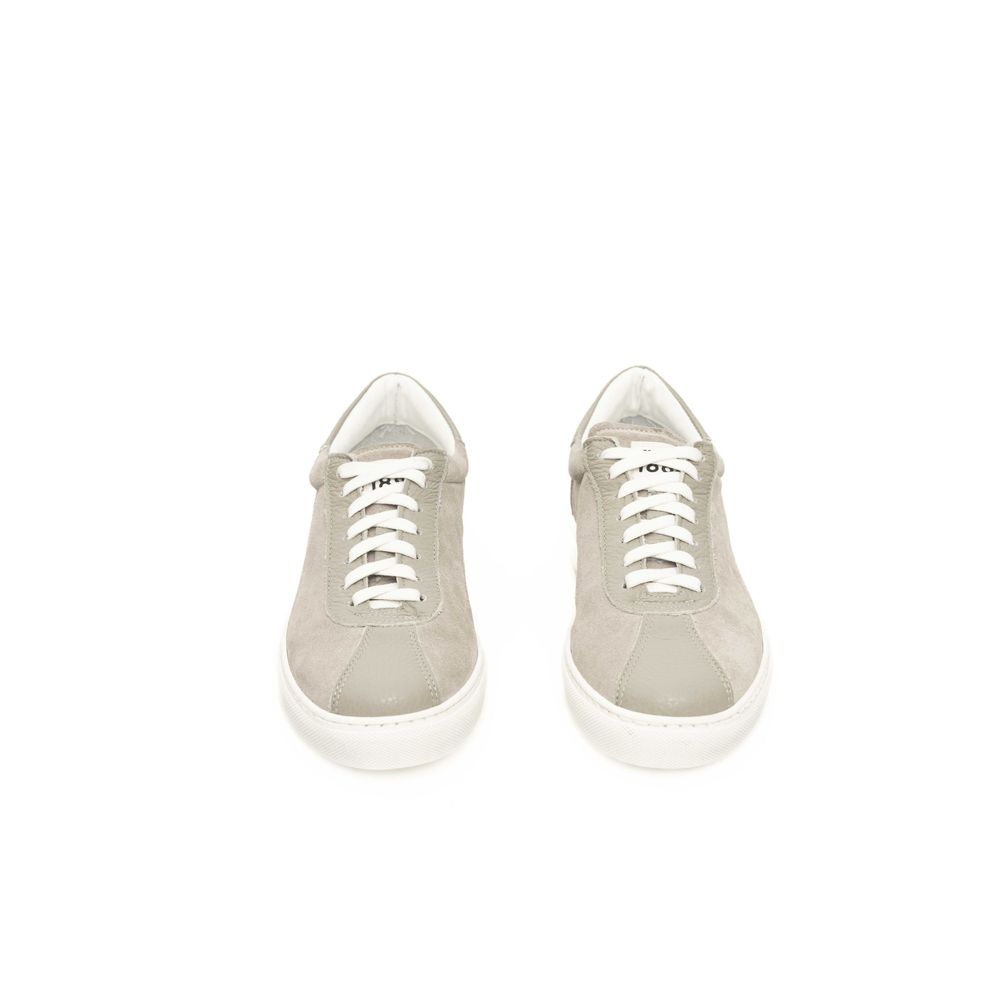 Cerruti 1881 Gray Cowhide Men Sneaker by Cerruti 1881