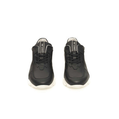 Cerruti 1881 Blue Cowhide Men Sneaker by Cerruti 1881