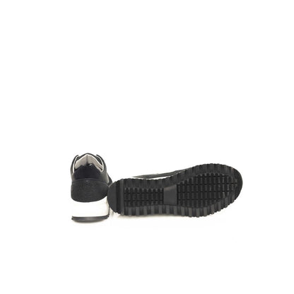 Cerruti 1881 Blue Cowhide Men Sneaker by Cerruti 1881