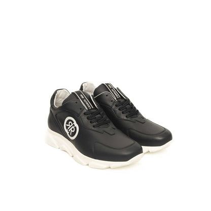 Cerruti 1881 Blue Cowhide Men Sneaker by Cerruti 1881
