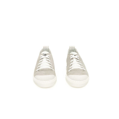 Cerruti 1881 Gray Cowhide Men Sneaker by Cerruti 1881