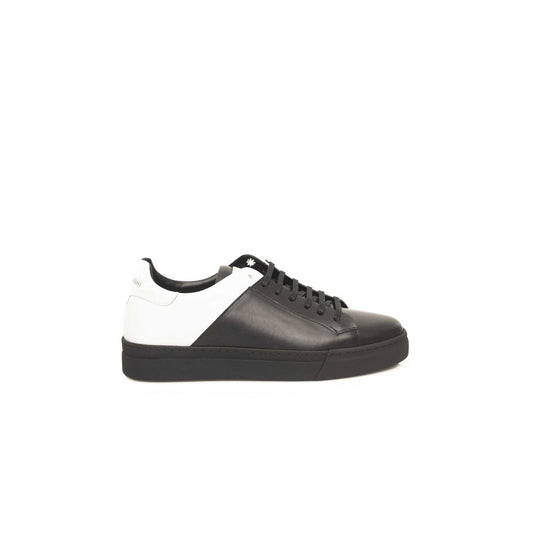 Cerruti 1881 Black Cowhide Men Sneaker by Cerruti 1881