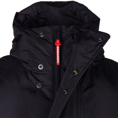 Veste en nylon noir Dsquared² pour homme