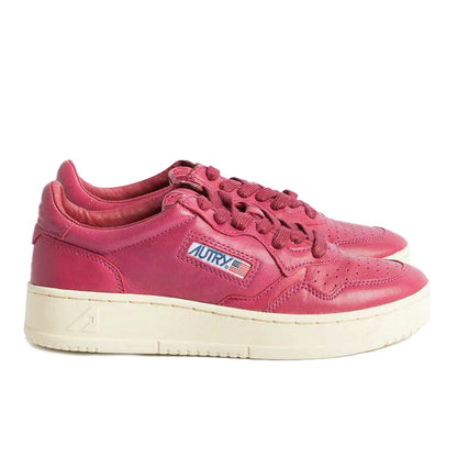 Autry Fuchsia Goatskin Women Sneaker by Autry