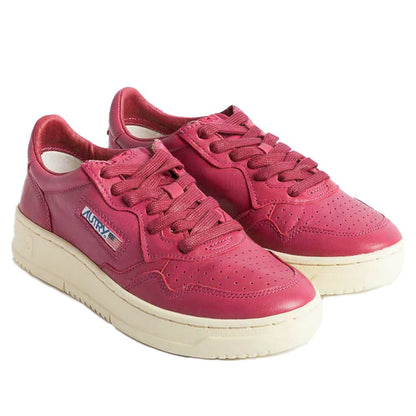 Autry Fuchsia Goatskin Women Sneaker by Autry