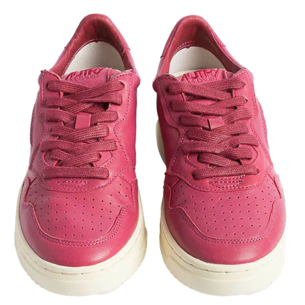 Autry Fuchsia Goatskin Women Sneaker by Autry