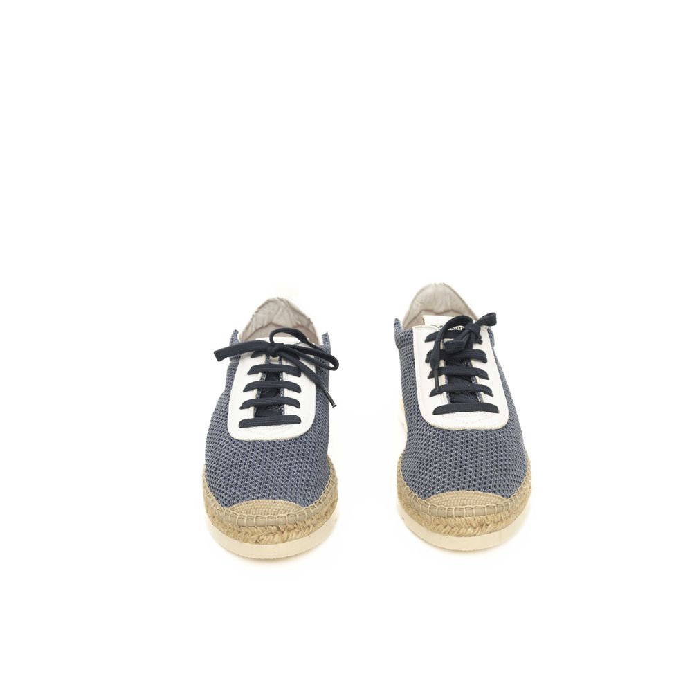 Cerruti 1881 Blue Calfskin Men Sneaker by Cerruti 1881