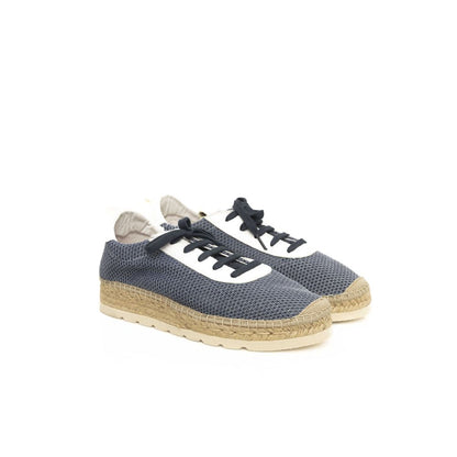 Cerruti 1881 Blue Calfskin Men Sneaker by Cerruti 1881