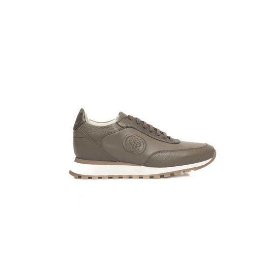Cerruti 1881 Beige Cowhide Women Sneaker by Cerruti 1881