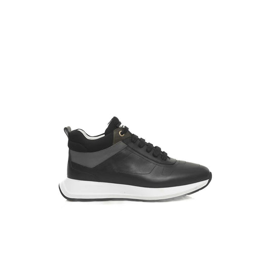 Cerruti 1881 Black Cowhide Women Sneaker by Cerruti 1881