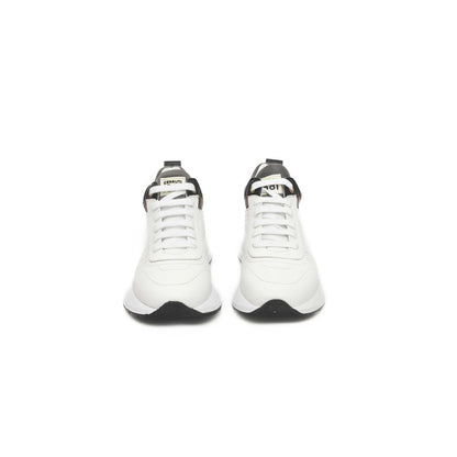 Cerruti 1881 White Leather Women Sneaker by Cerruti 1881
