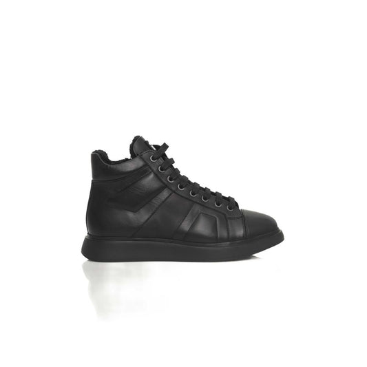 Cerruti 1881 Black Cowhide Women Sneaker by Cerruti 1881