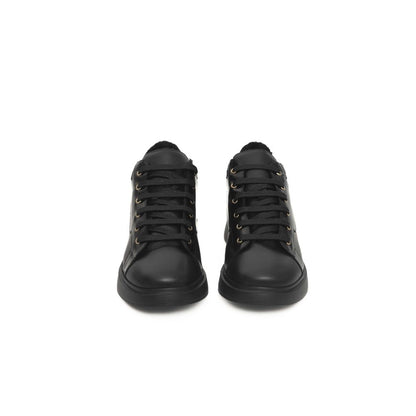 Cerruti 1881 Black Leather Women Sneaker by Cerruti 1881
