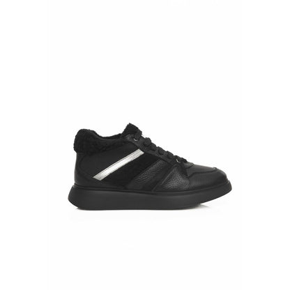 Cerruti 1881 Black Cowhide Women Sneaker by Cerruti 1881