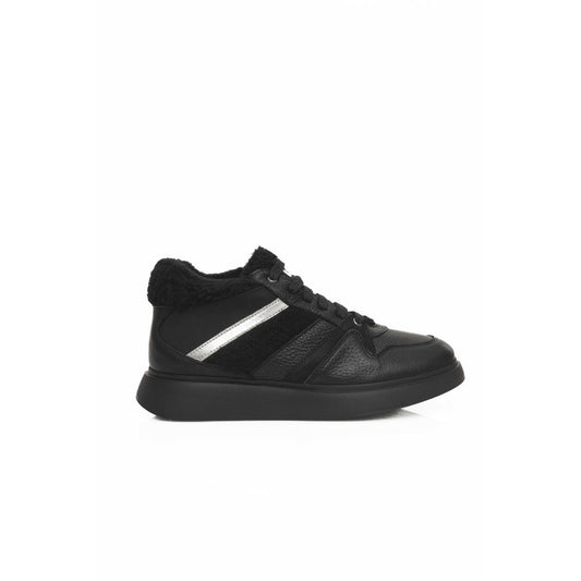 Cerruti 1881 Black Cowhide Women Sneaker by Cerruti 1881