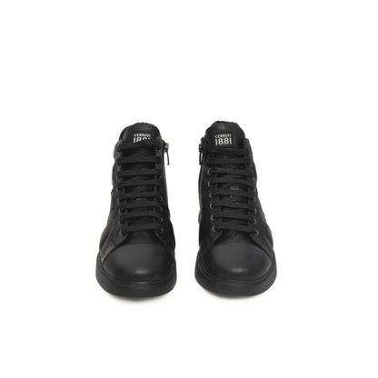 Cerruti 1881 Black Cowhide Women Sneaker by Cerruti 1881