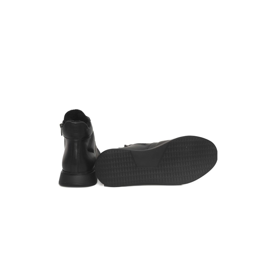Cerruti 1881 Black Cowhide Women Sneaker by Cerruti 1881