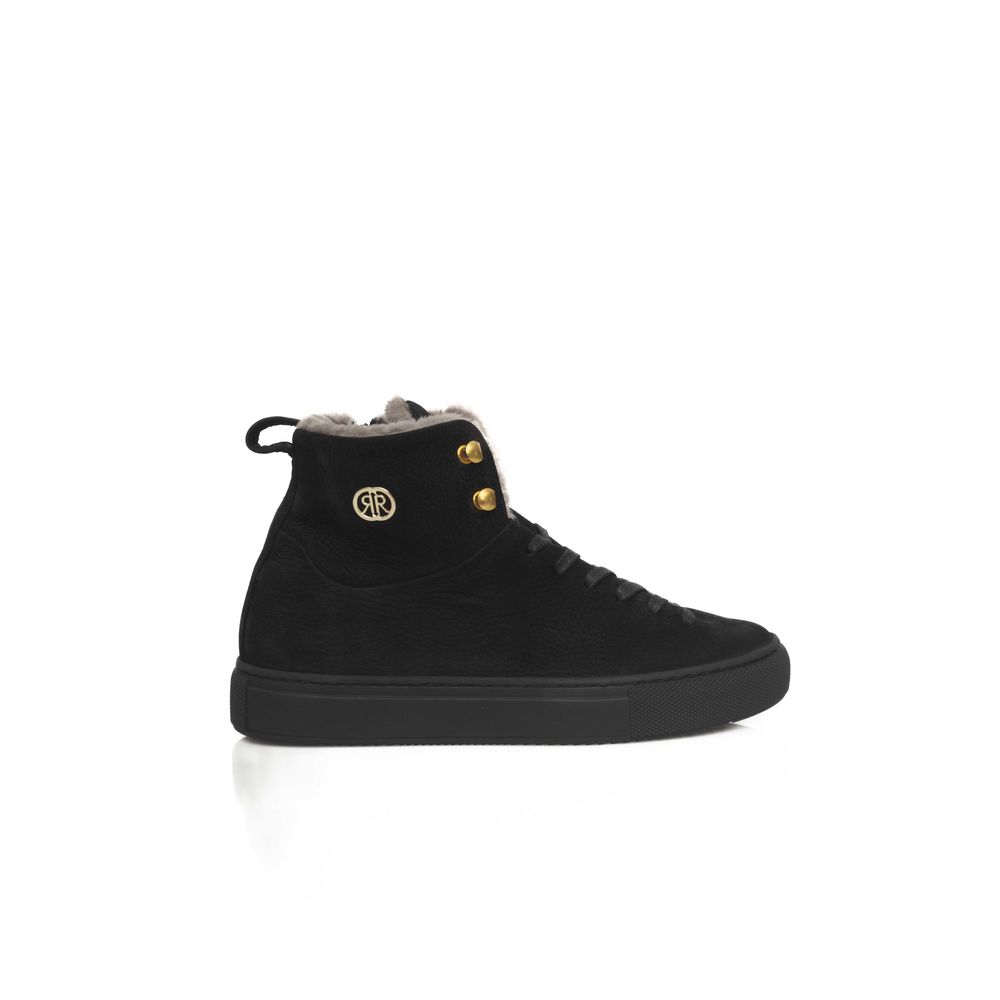 Cerruti 1881 Black Cowhide Women Sneaker by Cerruti 1881