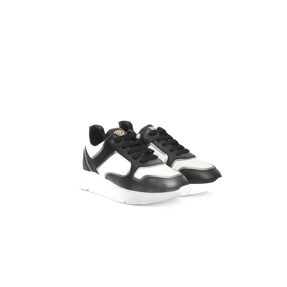 Cerruti 1881 Black Cowhide Women Sneaker by Cerruti 1881