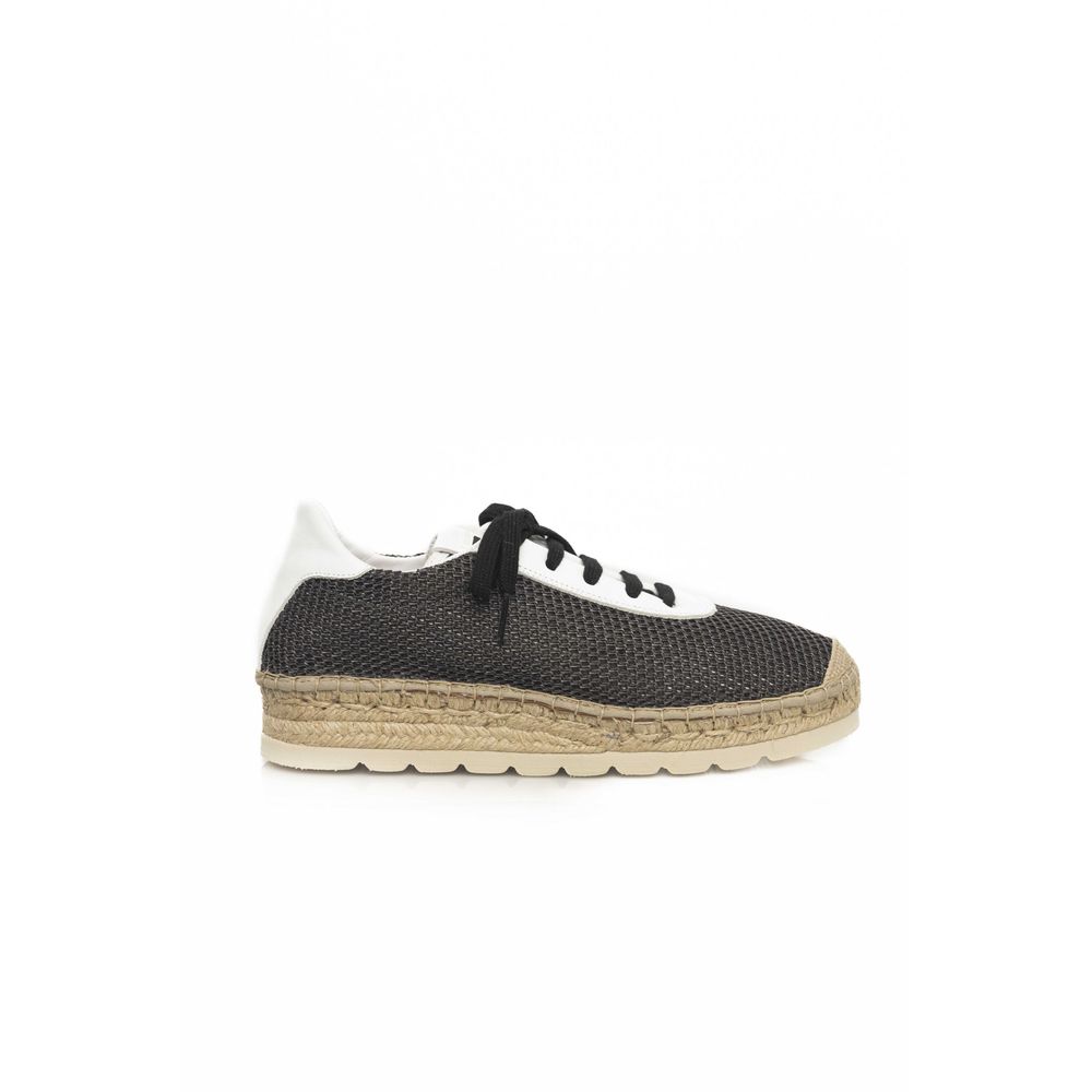 Cerruti 1881 Black Calfskin Men Sneaker by Cerruti 1881