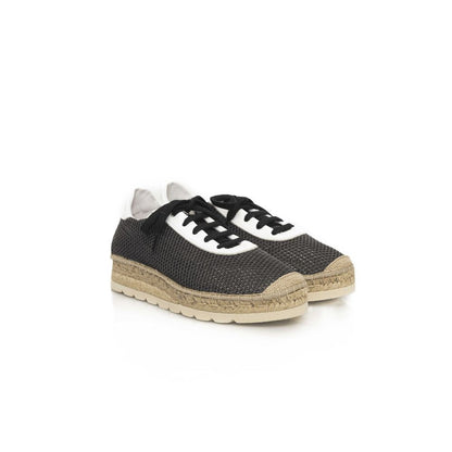 Cerruti 1881 Black Calfskin Men Sneaker by Cerruti 1881
