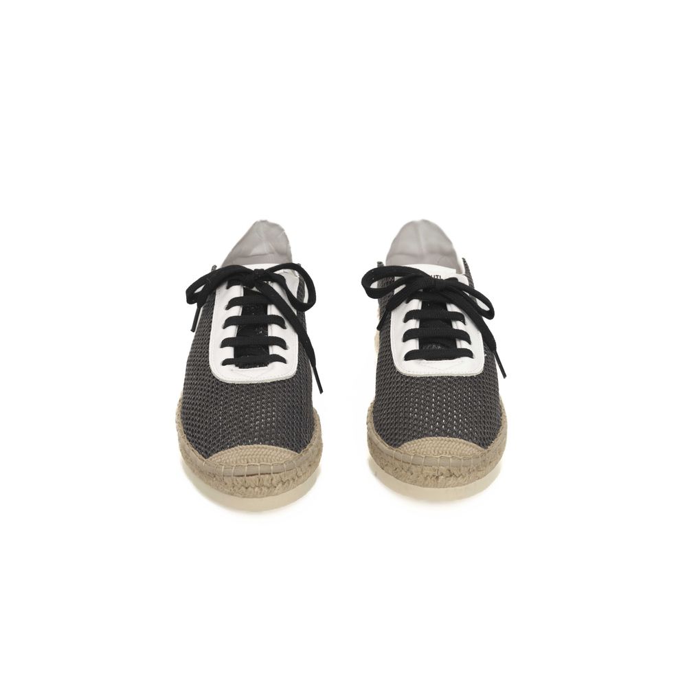Cerruti 1881 Black Calfskin Men Sneaker by Cerruti 1881