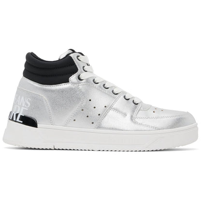 Versace Jeans Gray Polyethylene Sneaker by Versace Jeans